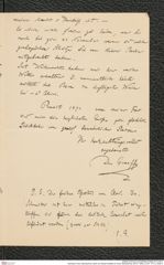 Nachlass Franz Steindachner, Brief von Eduard Graeffe an Franz Steindachner (03.01.1894), Inv.Nr. 173.12, Seite 3